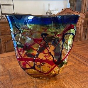 Large Murano Glass Vase